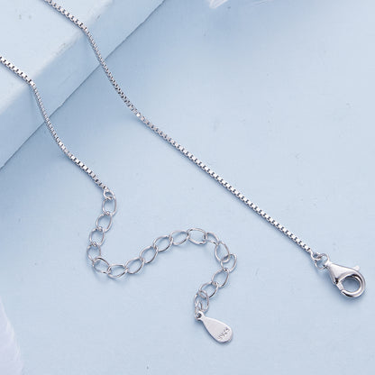 Elegant Serpent Heart Necklace
