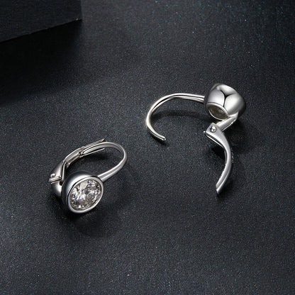 Sparkling Moissanite Spring Ear Climbers
