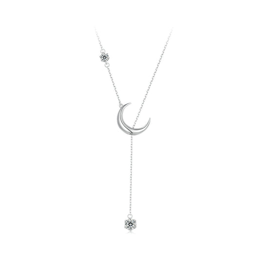 Moonlight Y-Chain Necklace