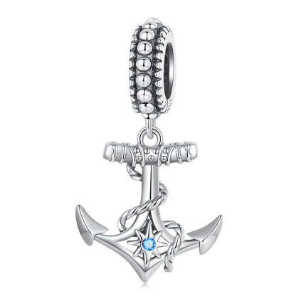 Ship Anchor Hanging Bead Charm