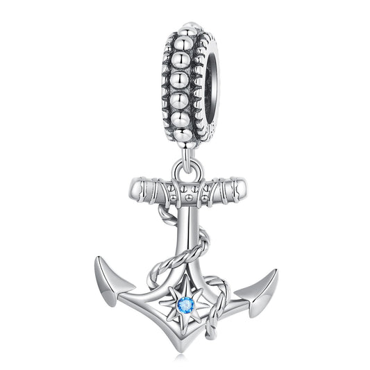 Ship Anchor Hanging Bead Charm