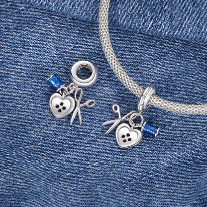 3-in-1 Tailor Set Pendant Charm