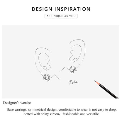 Double Loop Earrings