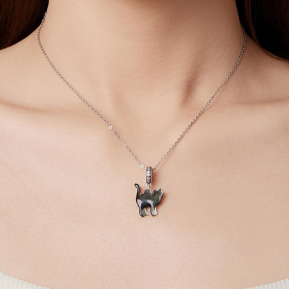 Black Cat Pendant Charm