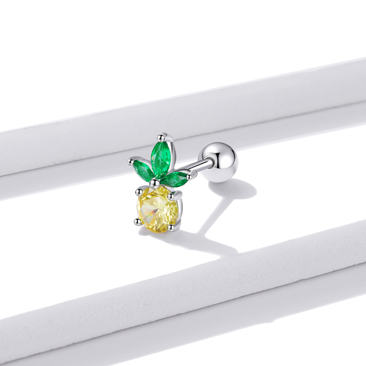 Summer Pineapple Drop Earrings