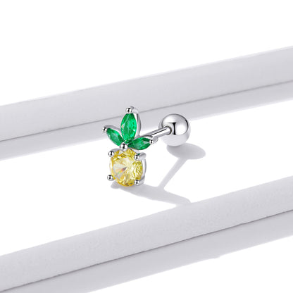 Summer Pineapple Drop Earrings