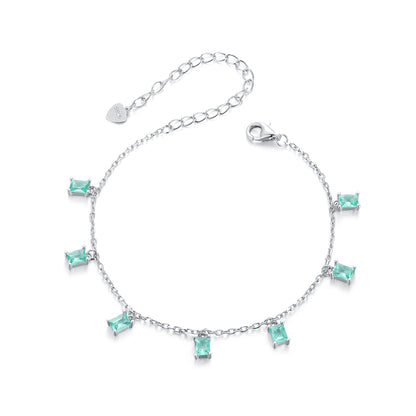 Turquoise Tassel Bracelet