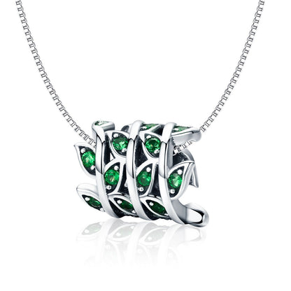 Emerald Green Grass Charm