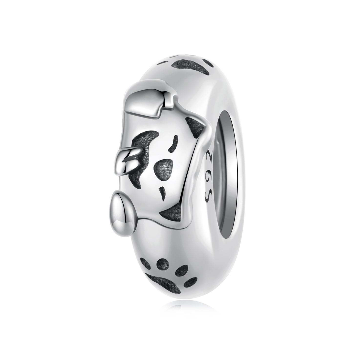 Puppy Silicone Spacer Beads Charm