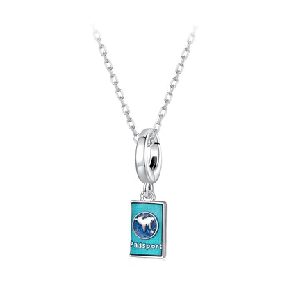 Passport Pendant Charm