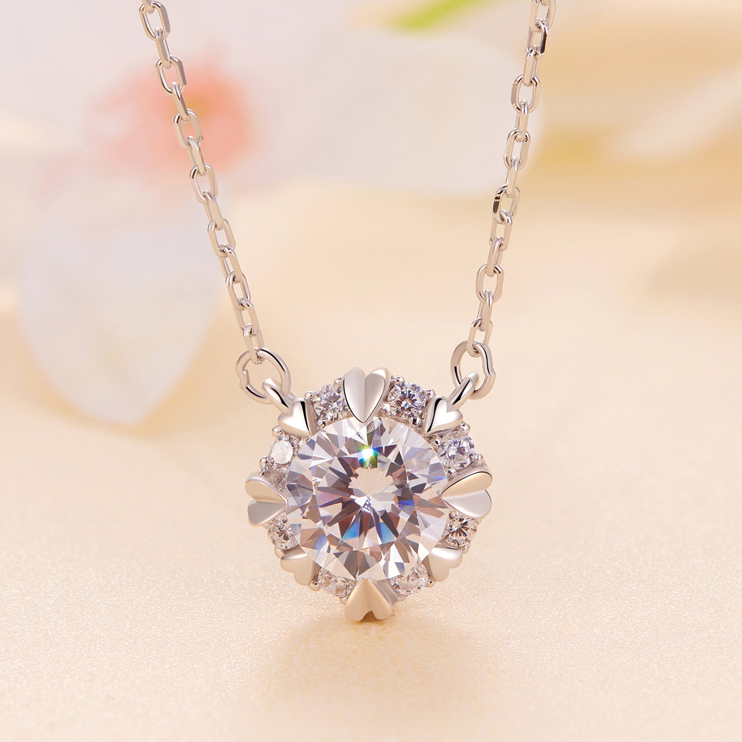 Exquisite Moissanite Necklace