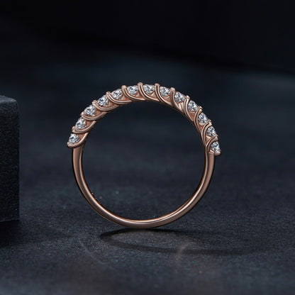 Solo Moissanite Ring