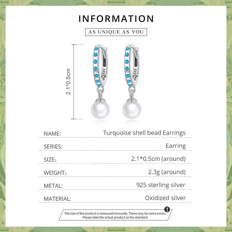 Star Turquoise Ear Cuff