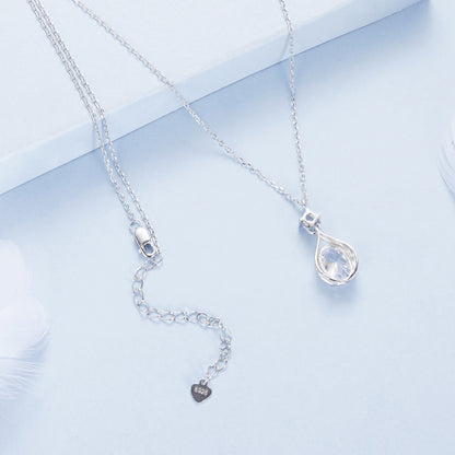 Waterdrop Silhouette Necklace