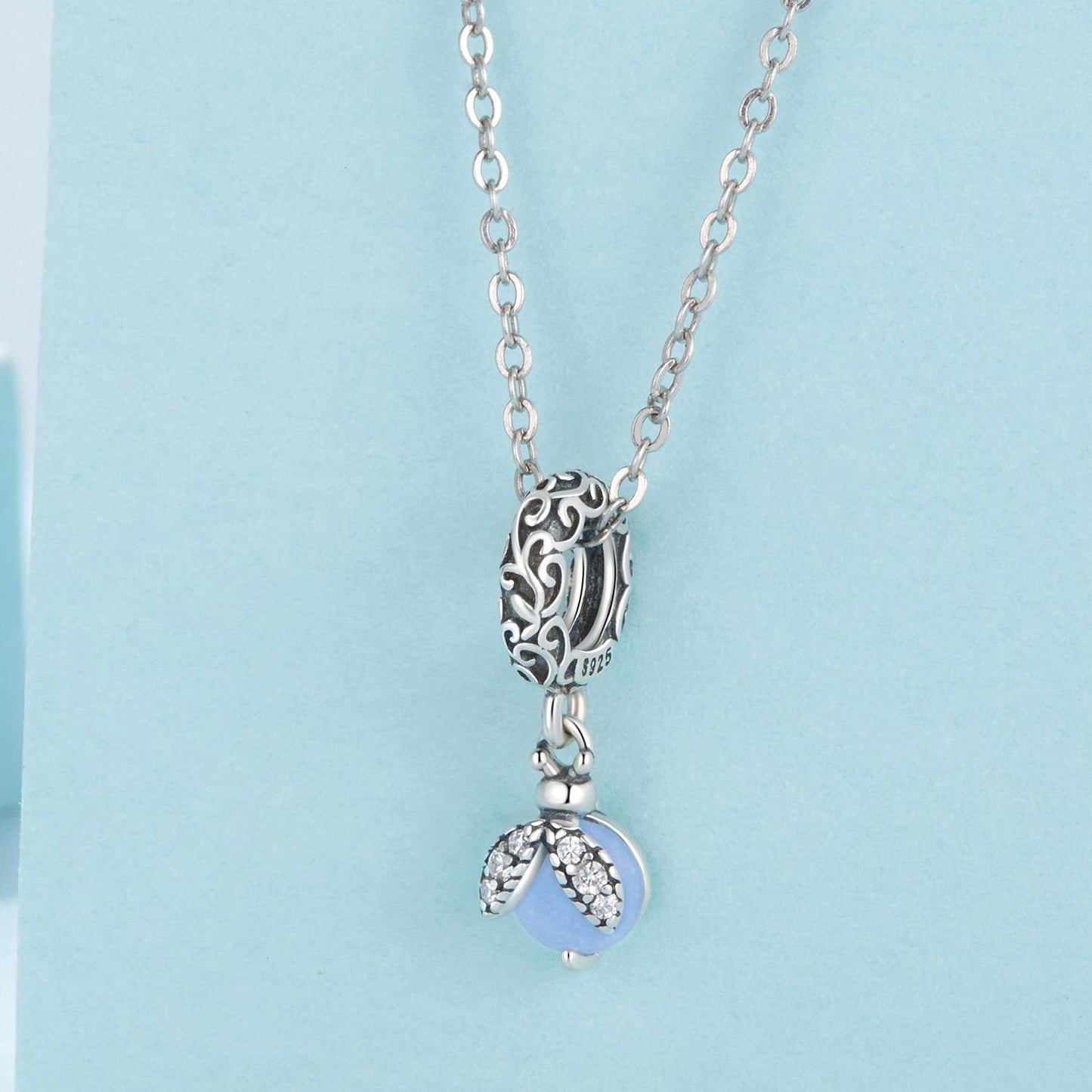 Luminous Firefly Pendant Charm