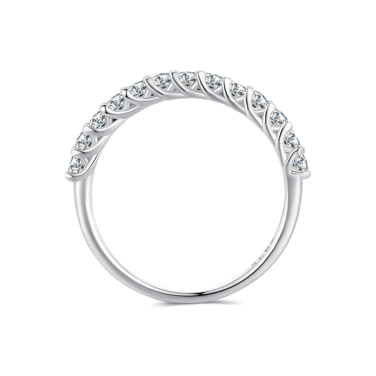 Solo Moissanite Ring