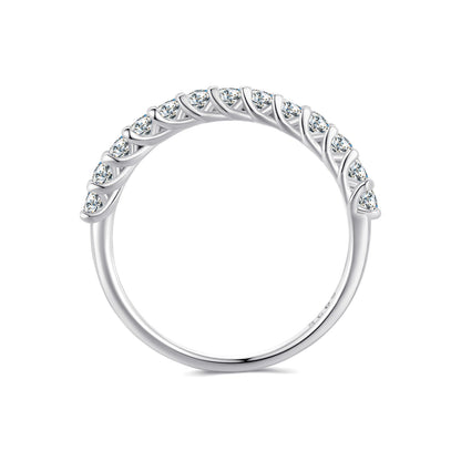Solo Moissanite Ring