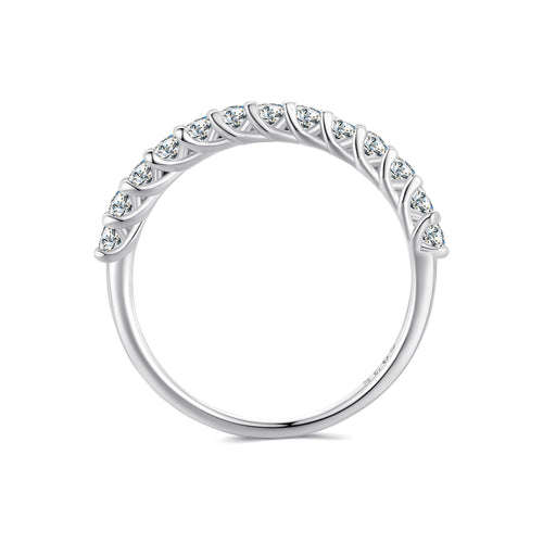 Solo Moissanite Ring