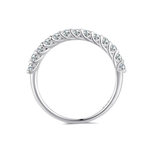Solo Moissanite Ring