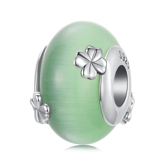 Four-leaf Clover  Murano Beads Charm