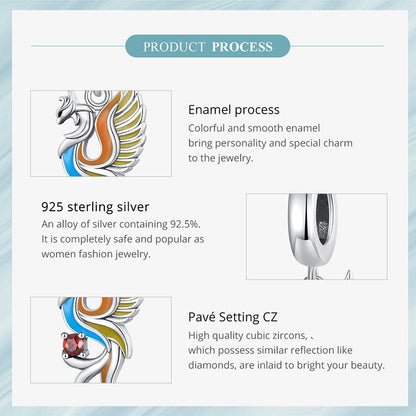 Phoenix Bead Charm