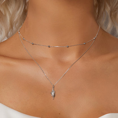 Seashell Charm Necklace
