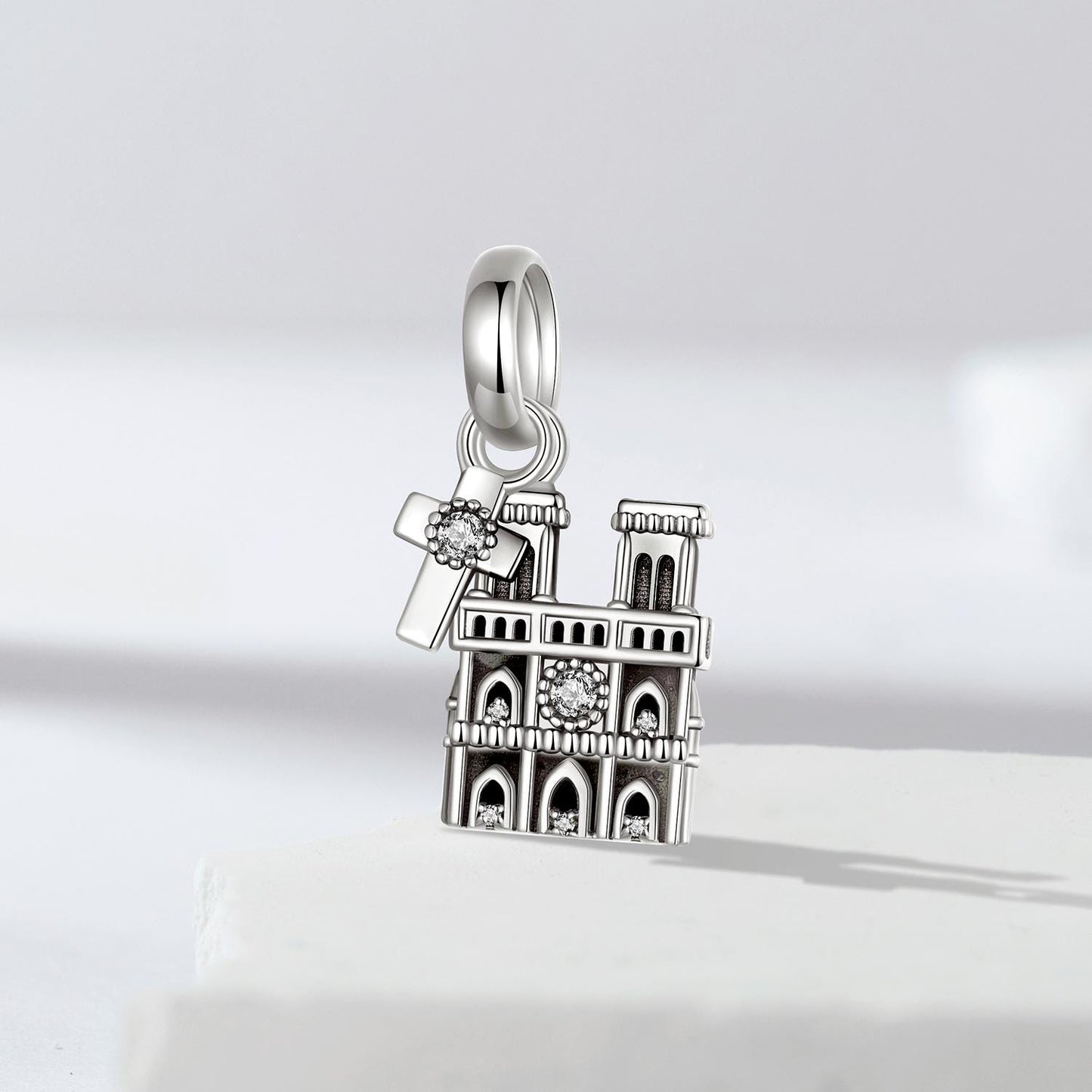 Notre Dame de Paris Pendant Charm
