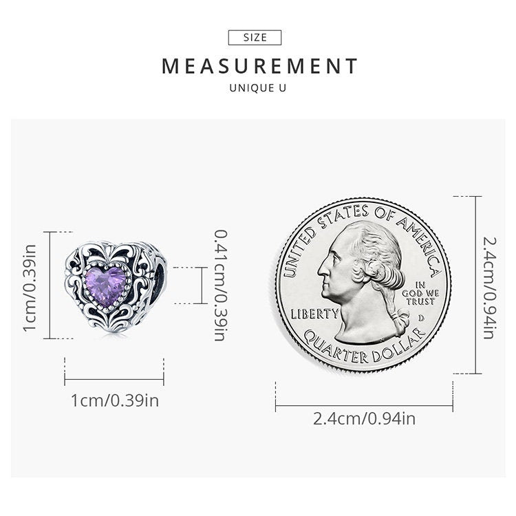 Mysterious Heart Charm